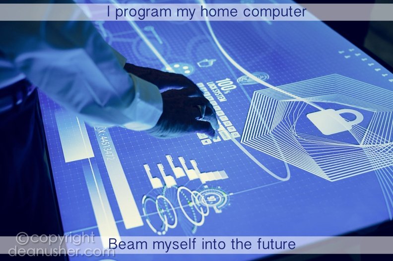 I Program My Home Computer